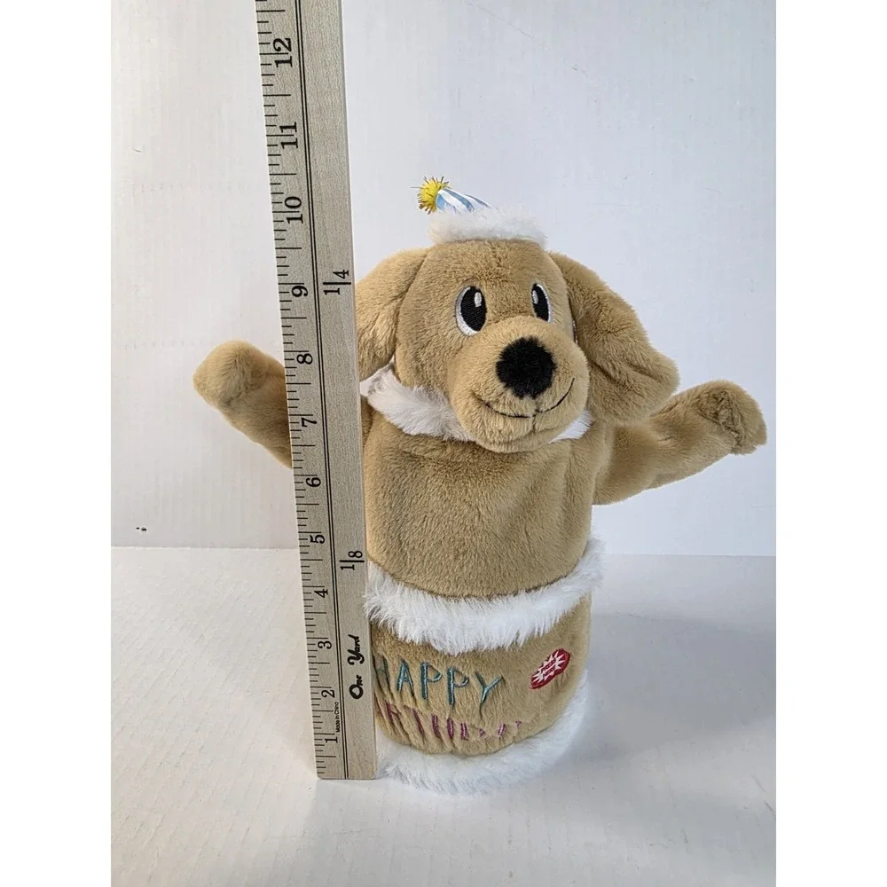 Fuzzwoof Birthday Cake Singing & Dancing Golden Retriever Dog Toy‎ ECHOS Voices